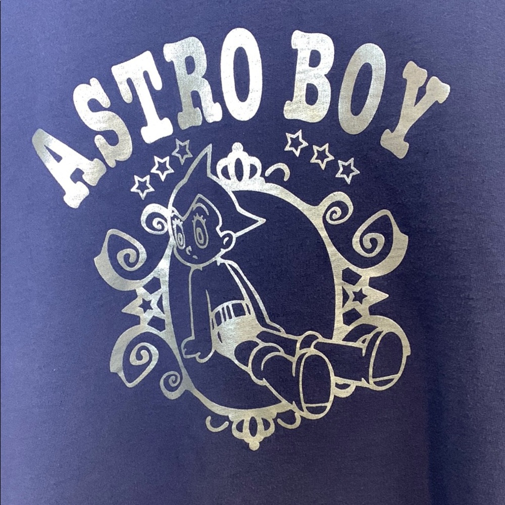 Tesuka Productions 2003 Astro Boy graphic Sweatshirt Vintage Y2K